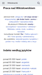 Mobile Screenshot of pl.wiktionary.org