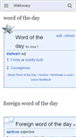Mobile Screenshot of en.wiktionary.org